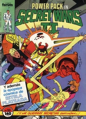 SECRET WARS # 35 POWER PACK | 24999 | LOUISE SIMONSON - BRENDT ANDERSON - SCOTT WILLIAMS - STAN LEE - JOHN  BUSCEMA