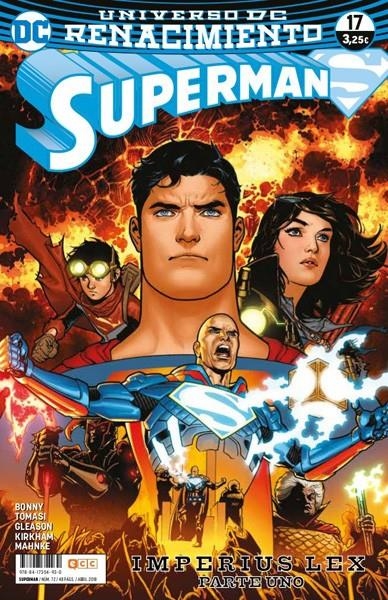 SUPERMAN # 72 RENACIMIENTO PARTE 17 | 9788417354930 | DOUG MAHNKE - JAMES BONNY - KEITH CHAMPAGNE - TYLER KIRKHAM | Universal Cómics