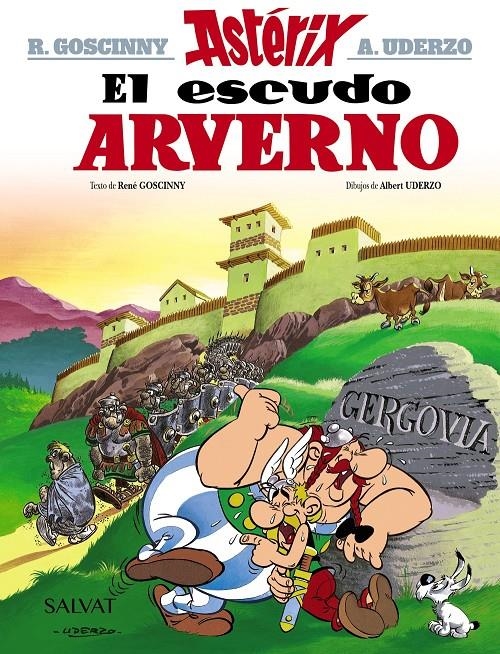 ASTERIX # 11 EL ESCUDO ARVERNO | 9788469602584 | ALBERT UDERZO - RENE GOSCINNY | Universal Cómics