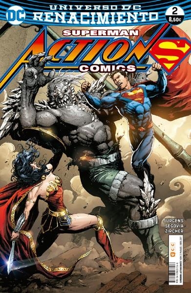 2aMA SUPERMAN ACTION COMICS # 02 RENACIMIENTO | 2M151430 | DAN JURGENS - PATRICK ZIRCHER - STEPHEN SEGOVIA - TYLER KIRKHAM | Universal Cómics