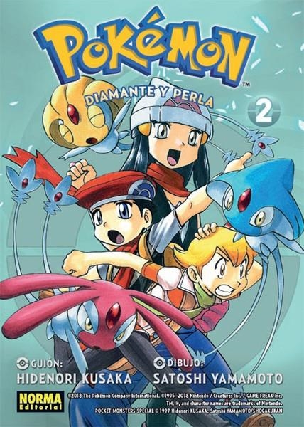 POKÉMON # 18 DIAMANTE Y PERLA # 02 | 9788467930375 | HIDENORI KUSAKA - SATOSHI YAMAMOTO | Universal Cómics