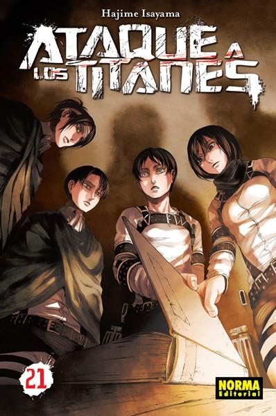 ATAQUE A LOS TITANES # 21 | 9788467928488 | HAJIME ISAYAMA | Universal Cómics