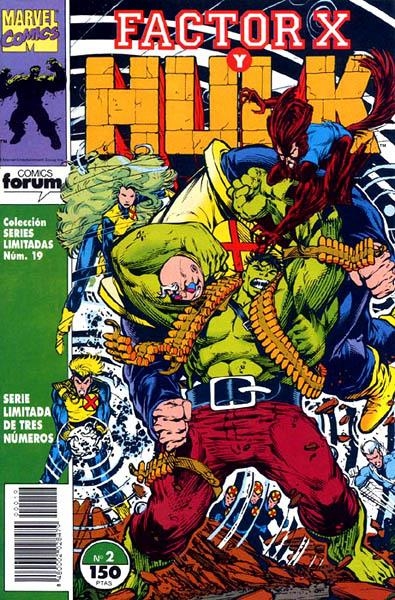 SERIES LIMITADAS # 19 FACTOR-X HULK | 848000202847900019 | PETER DAVID - DALE KEOWN - MARK FARMER