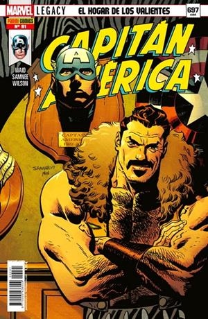 CAPITÁN AMÉRICA VOL 8 # 091 EL HOGAR DE LOS VALIENTES PARTE 3 | 977000543800900091 | MARK WAID - CHRIS SAMNEE