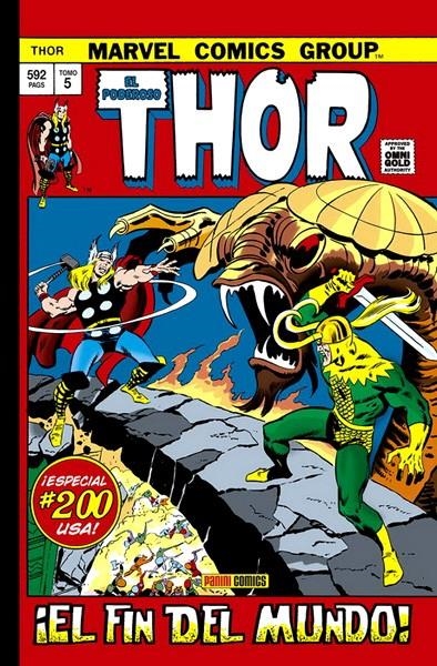 EL PODEROSO THOR OMNIGOLD # 05 ¡EL FIN DEL MUNDO! | 9788491674092 | STAN LEE - JOHN BUSCEMA - GERRY CONWAY | Universal Cómics