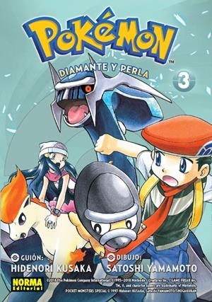 POKÉMON # 19 DIAMANTE Y PERLA # 03 | 9788467930382 | HIDENORI KUSAKA - SATOSHI YAMAMOTO | Universal Cómics