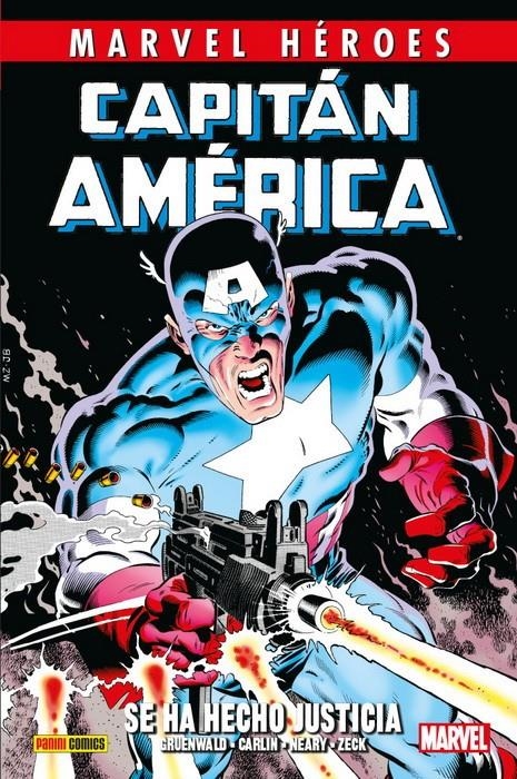 COLECCIONABLE HÉROES MARVEL # 088 CAPITÁN AMÉRICA DE MARK GRUENWALD VOLUMEN 1 SE HA HECHO JUSTICIA | 9788491674474 | MARK GRUENWALD - PAUL NEARY | Universal Cómics