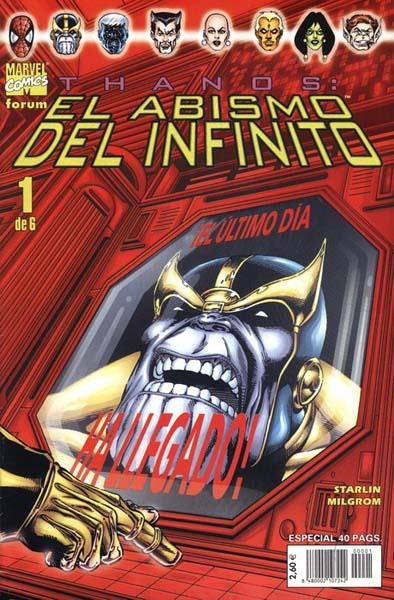 THANOS EL ABISMO DEL INFINITO # 01 | 848000210724200001 | JIM STARLIN - AL MILGROM