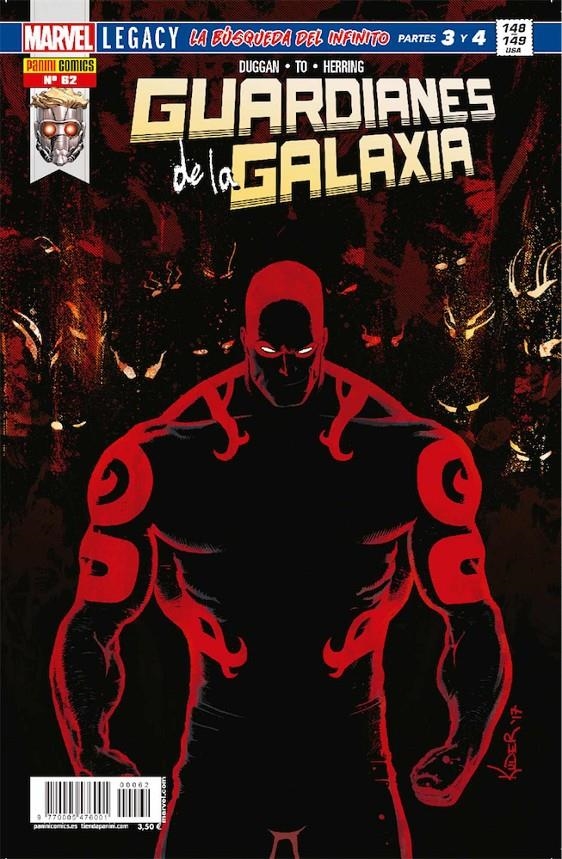 GUARDIANES DE LA GALAXIA # 062 | 977000547600100062 | GERRY DUGGAN - MARCUS TO