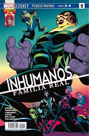 INHUMANOS # 46 FAMILIA REAL 9 MARVEL LEGACY | 977000548300900046 | AL EWING - JAVIER RODRÍGUEZ - KEVIN LIBRANDA | Universal Cómics
