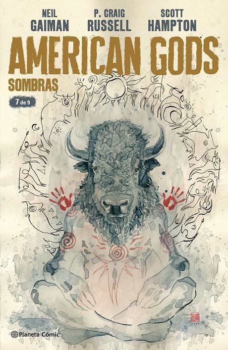 AMERICAN GODS SOMBRAS # 07 | 9788491468103 | NEIL GAIMAN - P. GRAIG RUSELL - SCOTT HAMPTON