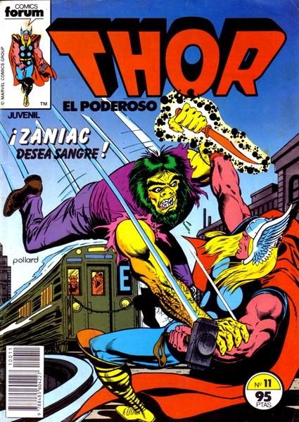 THOR VOLUMEN I # 11 | 978848560422710011 | MARK GRUENWALD - DOUG MOENCH - BRETT - BREEDING -RALPH MACCHIO - FRANK GIACOIA - KEITH POLLARD - MAR | Universal Cómics