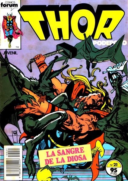 THOR VOLUMEN I # 21 | 25158 | ALAN ZELENETZ - DON PERLIN - MARK D. BRIGHT - VINCE COLLETA - BILL SIENKIEWICZ