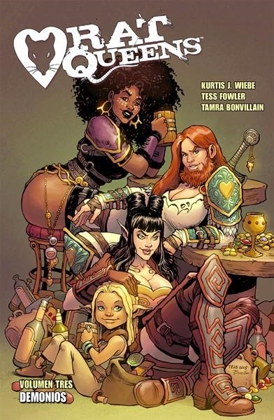 RAT QUEENS # 03 DEMONIOS | 9788467930986 | KURTIS J. WIEBE -  TESS FOWLER - TAMRA BONVILLAIN | Universal Cómics