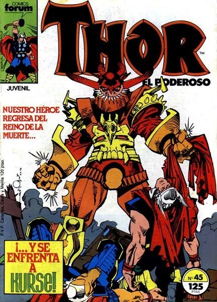 THOR VOLUMEN I # 45 | 25182 | WALTER SIMONSON | Universal Cómics