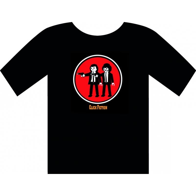 CAMISETA CLICK FICTION TALLA S | 9999900017922 | PARK AGENCIES | Universal Cómics