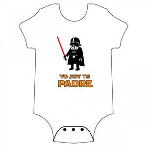 BODY PARA BEBES YO SOY TU PADRE TALLA 12 A 18 MESES | 9999900018271 | PARK AGENCIES | Universal Cómics