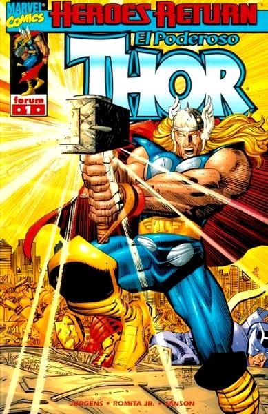 THOR VOLUMEN III # 01 | 848000215304100001 | DAN JURGENS - JOHN ROMITA JR - KLAUS JANSON | Universal Cómics