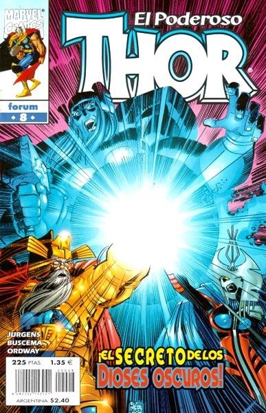 THOR VOLUMEN III # 08 | 848000215304100008 | DAN JURGENS - JOHN BUSCEMA - JERRY ORDWAY - GREGORY WRICGHT | Universal Cómics