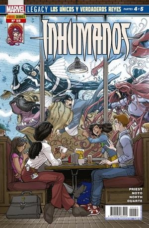 INHUMANOS # 50 JUICIO FINAL MARVEL LEGACY | 977000548300900050 | GUSTAVO DUARTE - RYAN NORTH - PHIL NOTO - CHRISTOPHER PRIEST | Universal Cómics