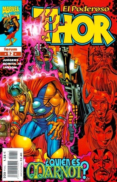 THOR VOLUMEN III # 12 | 848000215304100012 | DAN JURGENS - JOHN ROMITA JR - KLAUS JANSON | Universal Cómics