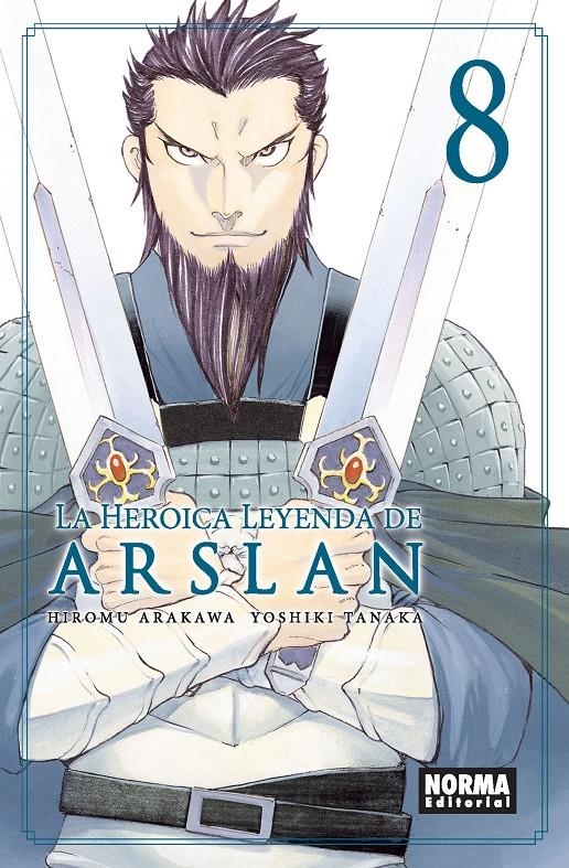 LA HEROICA LEYENDA DE ARSLAN # 08 | 9788467931839 | HIROMU ARAKAWA | Universal Cómics