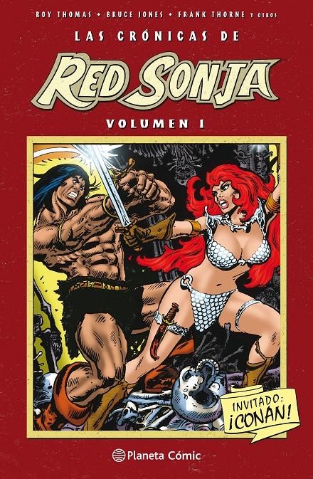 CRÓNICAS DE RED SONJA # 01 | 9788491469865 | ROY THOMAS - ESTEBAN MAROTO - FRANK THORNE - BRUCE JONES | Universal Cómics