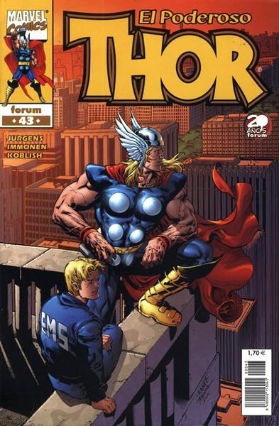 THOR VOLUMEN III # 43 | 848000215304100043 | DAN JURGENS - STUART IMMONEN - SCOTT KOBLISH