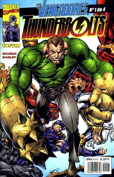 THUNDERBOLTS VENGADORES # 01 | 848000210474600001 | KURT BUSIEK - FABIAN NICIEZA - MARK BAGLEY | Universal Cómics