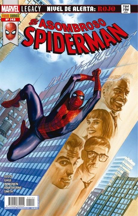 SPIDERMAN VOL 2 # 143 ASOMBROSO SPIDERMAN, NIVEL DE ALERTA ROJO | 977000533900900143 | STUART IMMONEN - DAN SLOTT - MIKE HAWTHORNE - CORY SMITH