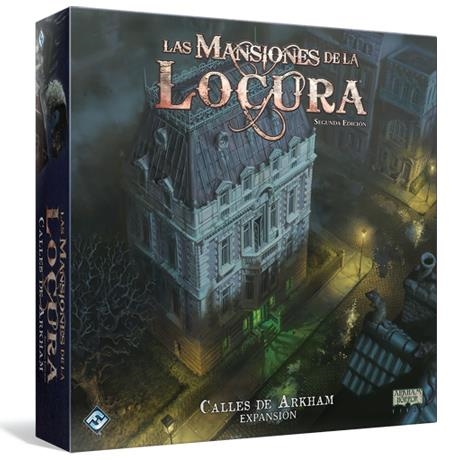 LAS MANSIONES DE LA LOCURA JUEGO DE TABLERO CALLES DE ARKHAM EXPANSION | 8435407619265 | VARIOS AUTORES | Universal Cómics