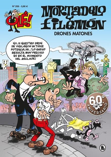 OLE MORTADELO # 208 DRONES MATONES | 9788402421432 | FRANCISCO IBAÑEZ | Universal Cómics