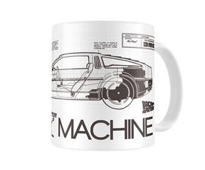 BACK TO THE FUTURE TIME MACHINE TAZA CERAMICA REGRESO AL FUTURO | 8435450200755