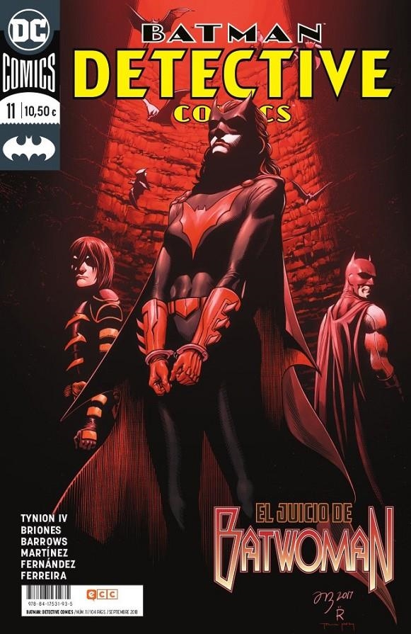 BATMAN DETECTIVE COMICS # 11 RENACIMIENTO | 9788417531935 | ÁLVARO MARTÍNEZ - EDDY BARROWS - JAMES TYNION IV - JAVIER FERNÁNDEZ - PHILIPEE BRIONES | Universal Cómics