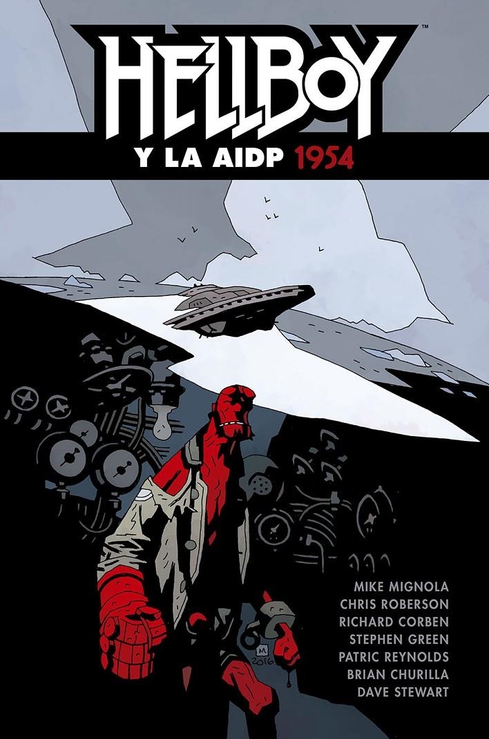 HELLBOY EDICIÓN EN CARTONÉ # 22 HELLBOY Y LA AIDP 1954 | 9788467931570 | MIKE MIGNOLA, CHRIS ROBERSON, RICHARD CORBEN, STEPHEN GREEN, PATRIC REYNOLDS, BRIAN CHURILLA | Universal Cómics