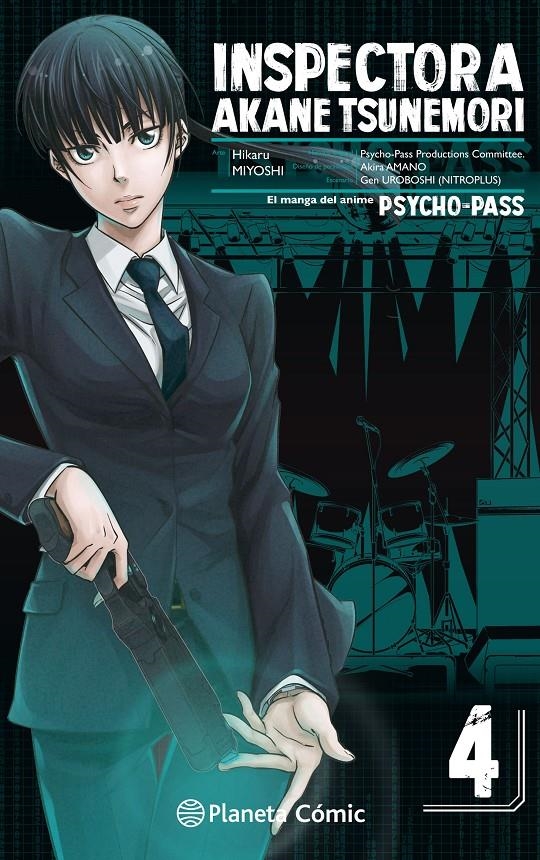 PSYCHO PASS, INSPECTORA AKANE TSUNEMORI # 04 | 9788491468684 | HIKARU MIYOSHI | Universal Cómics