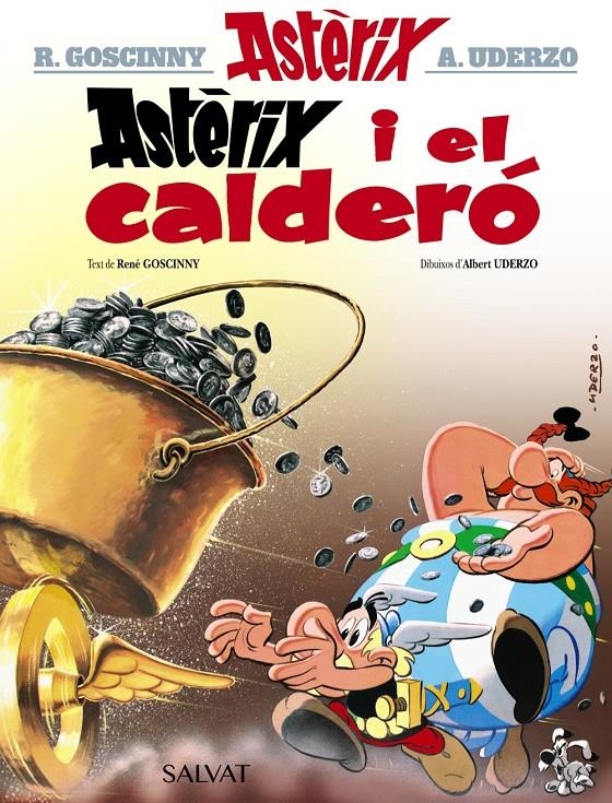 ASTÈRIX EDICIÓ EN CATALÀ # 13 ASTÈRIX I EL CALDERÓ | 9788469602935 | ALBERT UDERZO - RENÉ GOSCINNY | Universal Cómics