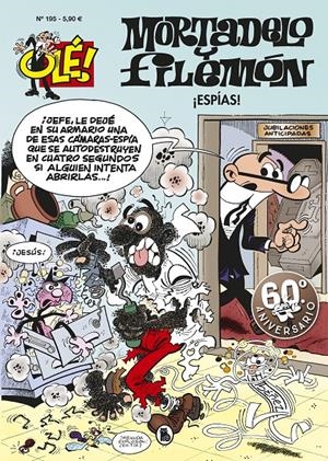 OLÉ MORTADELO # 195 ¡ ESPÍAS ! | 9788402421937 | FRANCISCO IBÁÑEZ | Universal Cómics
