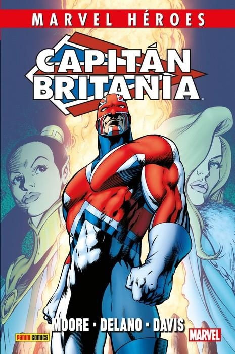 COLECCIONABLE HÉROES MARVEL # 092 CAPITÁN BRITANIA | 9788491676829 | ALAN DAVIS - ALAN MOORE - JAMIE DELANO | Universal Cómics