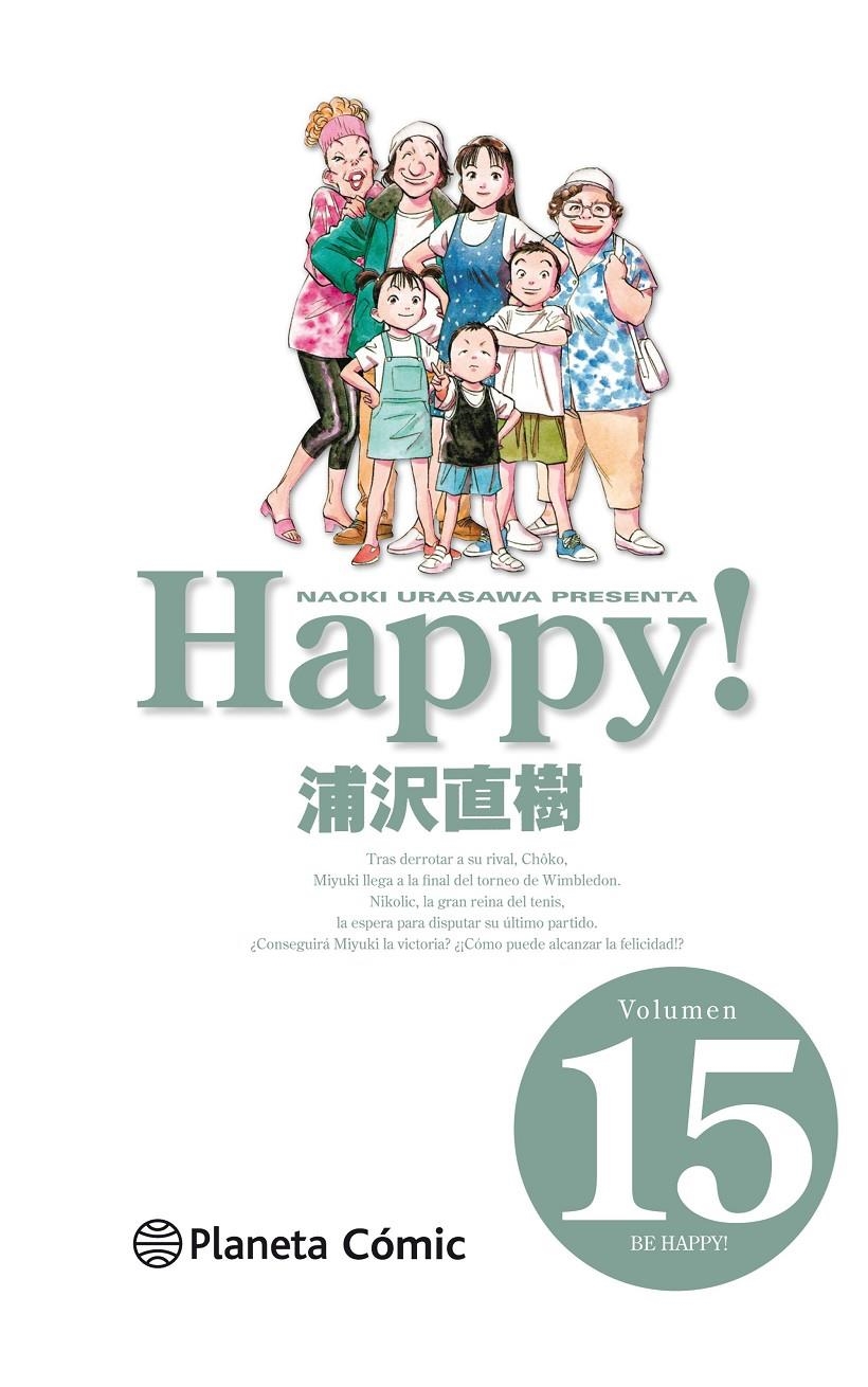 HAPPY! # 15 BE HAPPY ! | 9788491466819 | NAOKI URASAWA