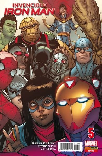 2aMA INVENCIBLE IRON MAN VOL 2 # 080 | 9999900023800 | BRIAN MICHAEL BENDIS - STEFANO CASELLI