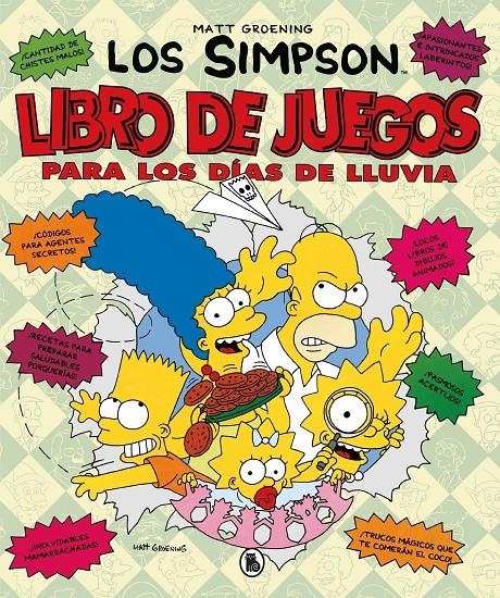 SIMPSON JUEGOS Y PASATIEMPOS PARA LOS DIAS DE LLUVIA | 9788402422002 | MATT GROENING