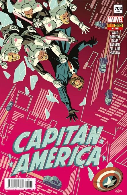 CAPITÁN AMÉRICA VOL 8 # 098 LA TIERRA PROMETIDA PARTE 3 | 977000543800900098 | MARK WAID - ALAN DAVIS - LEONARDO ROMERO | Universal Cómics