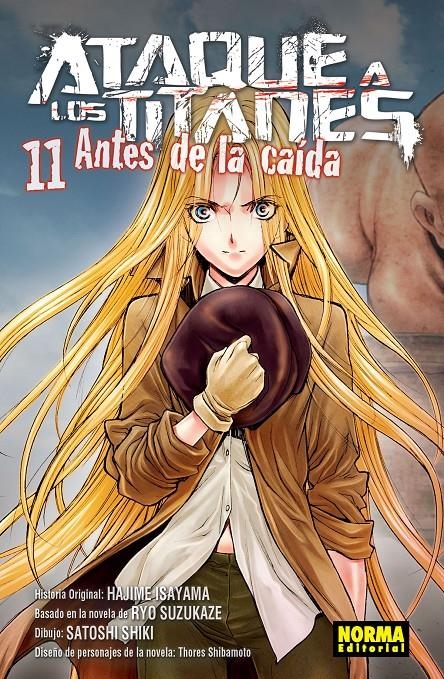 ATAQUE A LOS TITANES, ANTES DE LA CAÍDA # 11 | 9788467932416 | HAJIME ISAYAMA - SATOSHI SHIKI - RYO SUZUKAZE - SHIBAMOTO | Universal Cómics