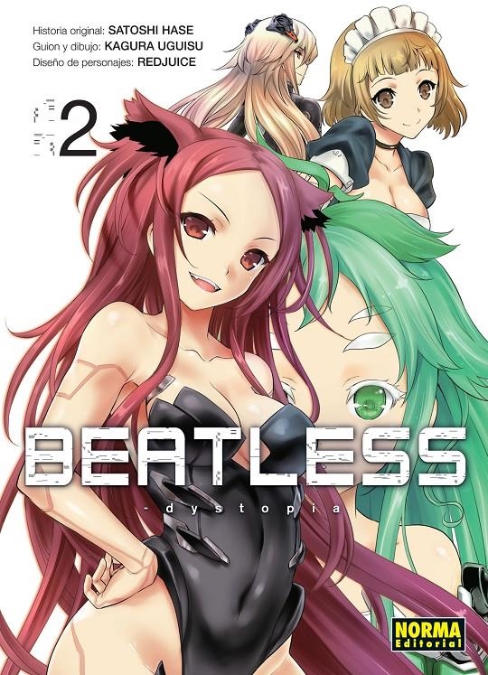 BEATLESS DYSTOPIA # 02 | 9788467932775 | SATOSHI HASE - KAGURA UGUISU - REDJUICE | Universal Cómics