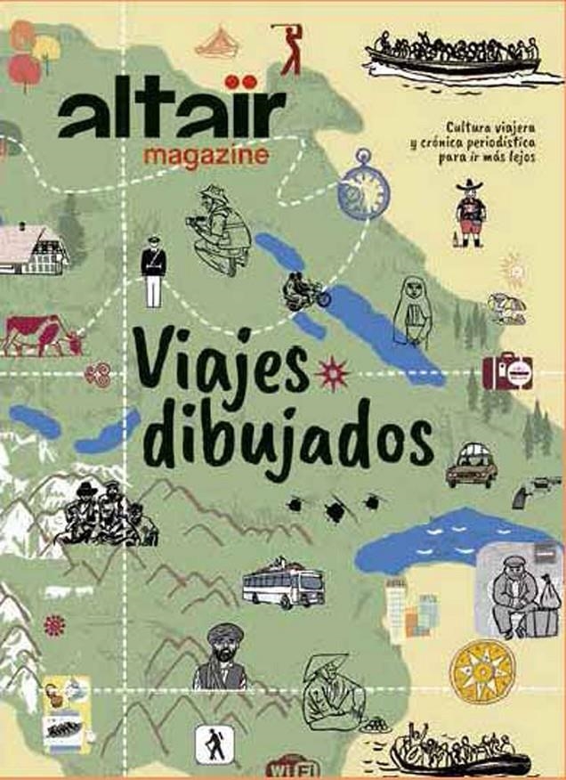 VIAJES DIBUJADOS ALTAIR MAGAZINE | 9788467933819 | VARIOS AUTORES | Universal Cómics