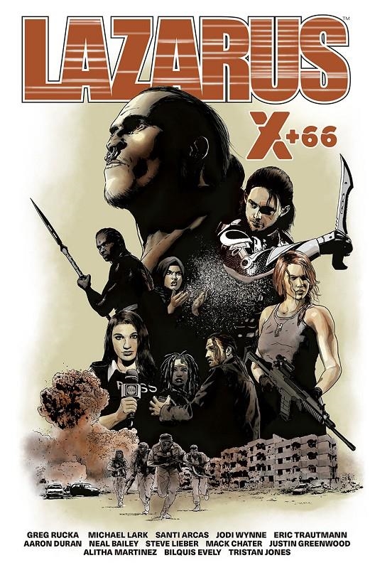 LAZARUS X+66 | 9788467932065 | GREG RUCKA - MICHAEL LARK - SANTI ARCAS | Universal Cómics