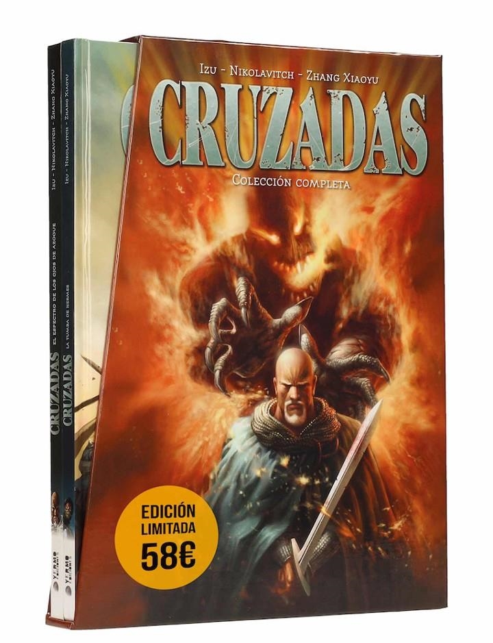 COFRE OBRA COMPLETA CRUZADAS INTEGRAL EDICIÓN LIMITADA | 9788417085636 | IZU - ALEX NIKOLAVITCH - ZHANG XIAOYU | Universal Cómics