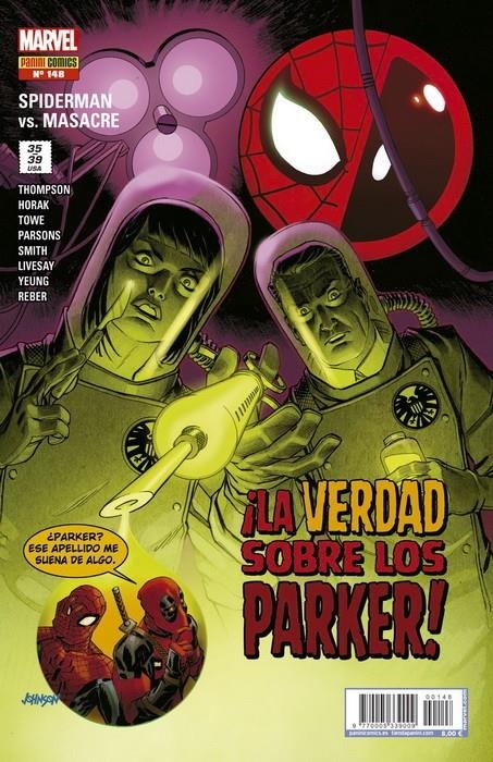 SPIDERMAN VOL 2 # 148 ASOMBROSO SPIDERMAN | 977000533900900148 | SCOTT HEPBURN - ROBBIE THOMPSON - MARCUS TO - MATT HORAK | Universal Cómics