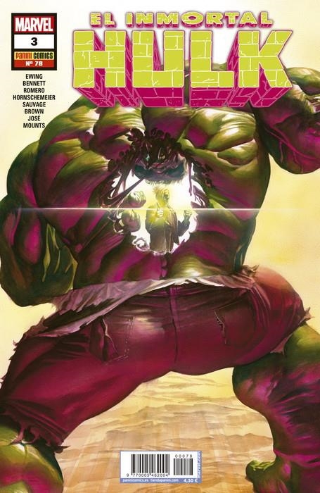 INCREÍBLE HULK VOLUMEN II # 078 EL INMORTAL HULK 03 | 977000546200400078 | AL EWING - JOE BENNETT | Universal Cómics